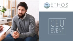 a man sitting in therapy